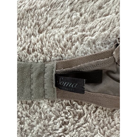 SOMA Intimates 38C T Shirt Bra Lavender Cheetah Animal Print Lightly Padded UW - Picture 12 of 16